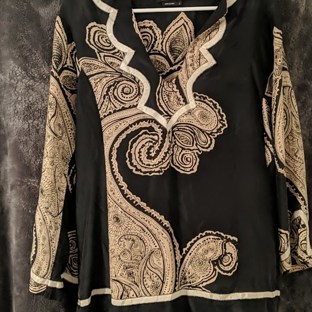 BCBG tunic top
